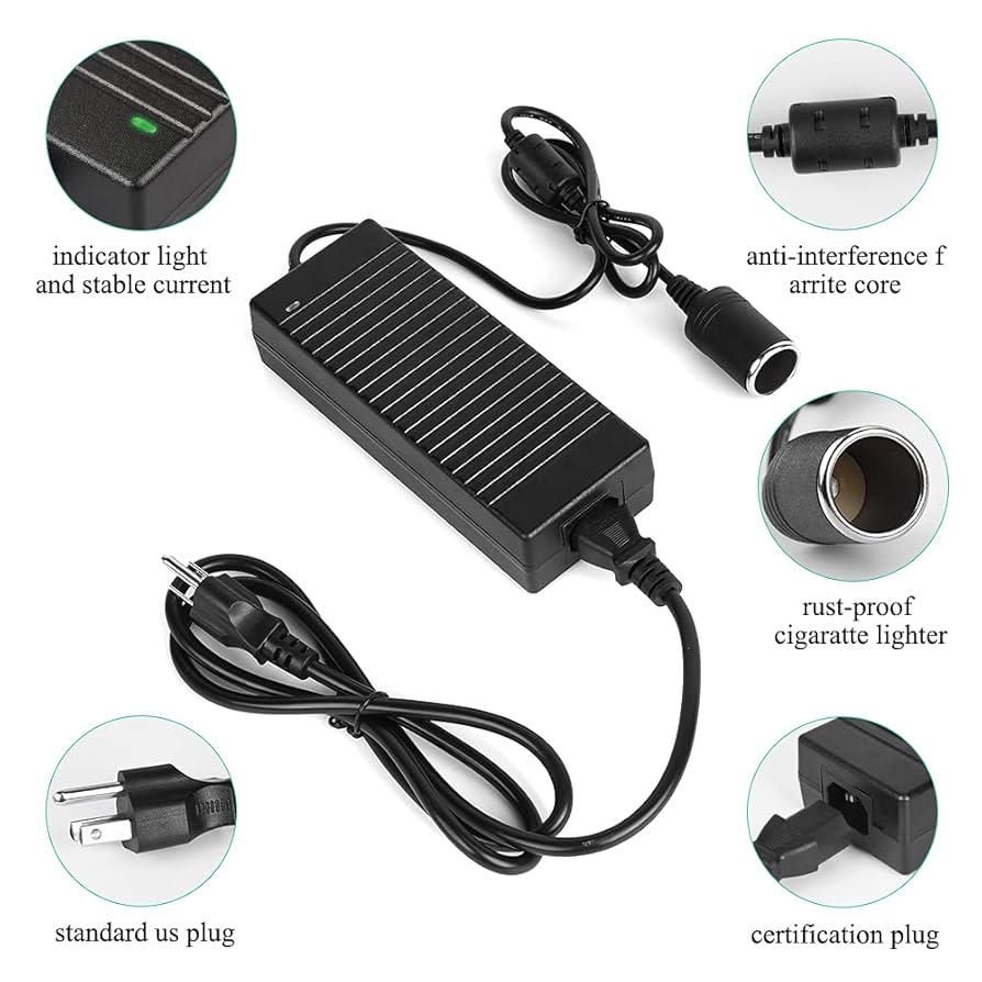 Amazon.com: JRing AC to DC Converter 10A 110-220V to 12V